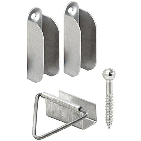 Prime-Line Screen Hanger and Latch, Aluminum, Mill 018-4663